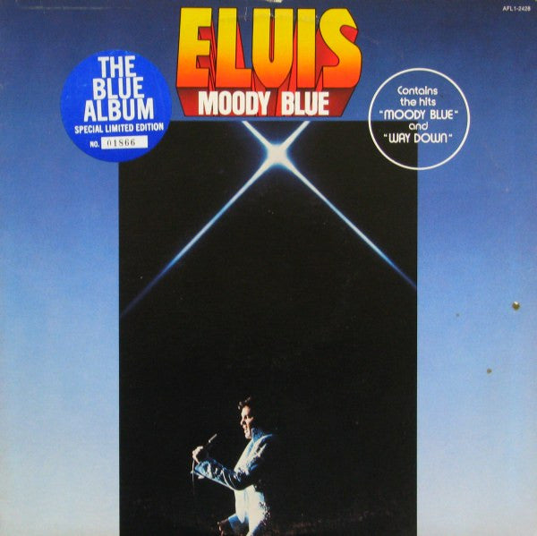 Elvis Presley : Moody Blue (LP, Album, Ltd, Num, S/Edition, Blu)