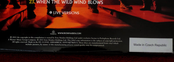 Iron Maiden : From Fear To Eternity - The Best Of 1990-2010 (3xLP, Comp, Ltd, Pic, RE)