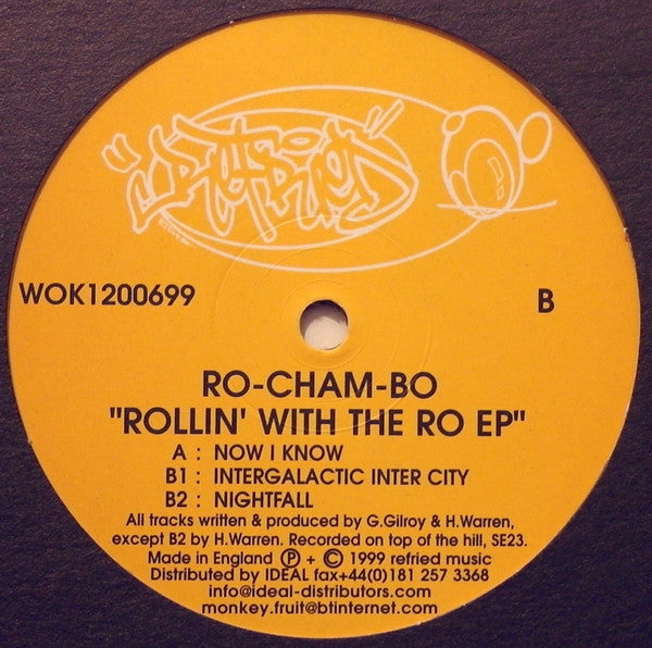 Ro-Cham-Bo : Rollin' With The Ro EP (12", EP)