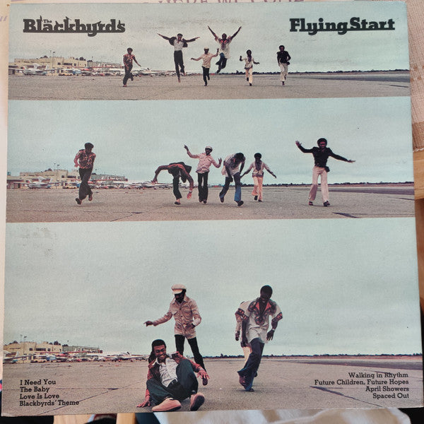 The Blackbyrds : Flying Start (LP, Album, Gat)