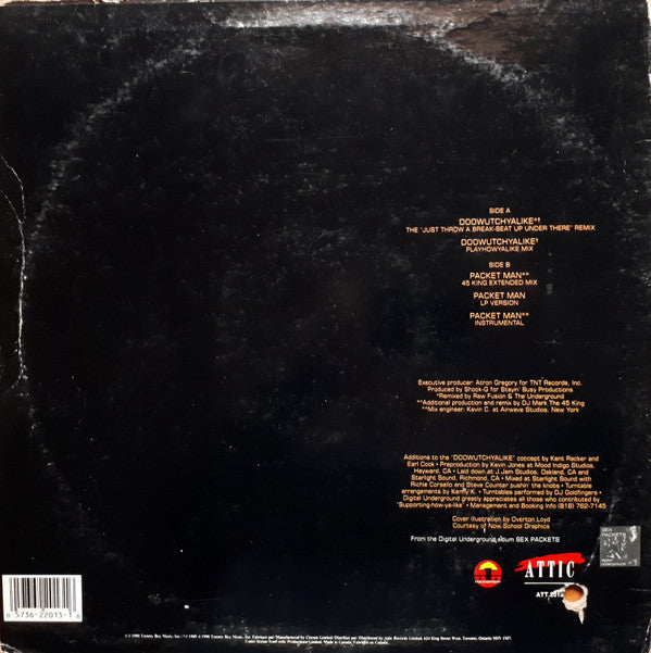 Digital Underground : Doowutchyalike / Packet Man (12")