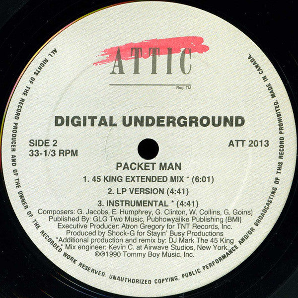 Digital Underground : Doowutchyalike / Packet Man (12")