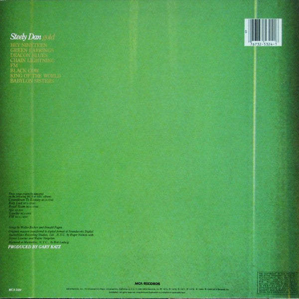 Steely Dan : Gold (LP, Comp)