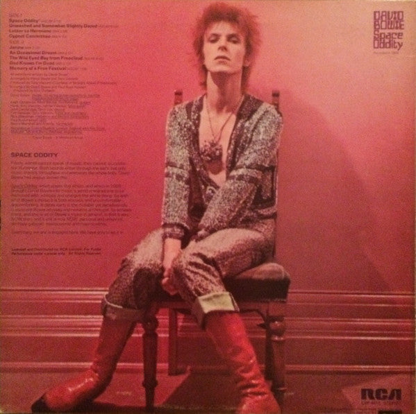 David Bowie : Space Oddity (LP, Album, RE)