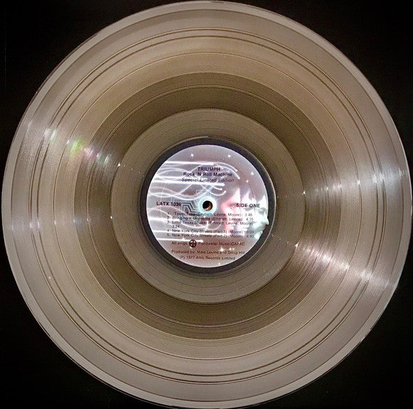 Triumph (2) : Rock & Roll Machine (LP, Album, Ltd, Sil)