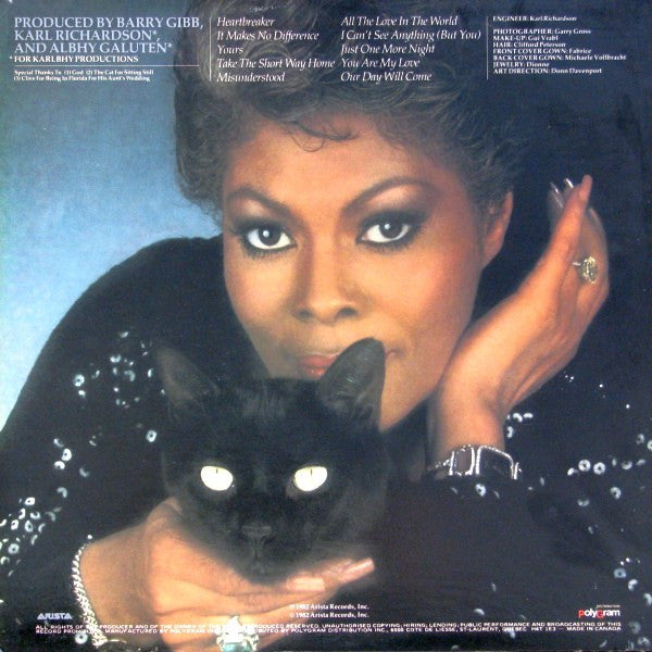 Dionne Warwick : Heartbreaker (LP, Album)