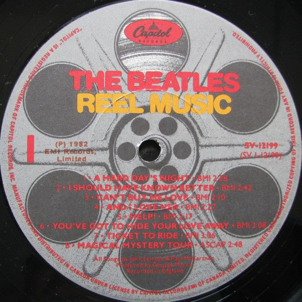 The Beatles : Reel Music (LP, Comp)