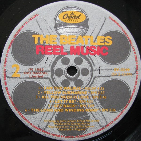 The Beatles : Reel Music (LP, Comp)