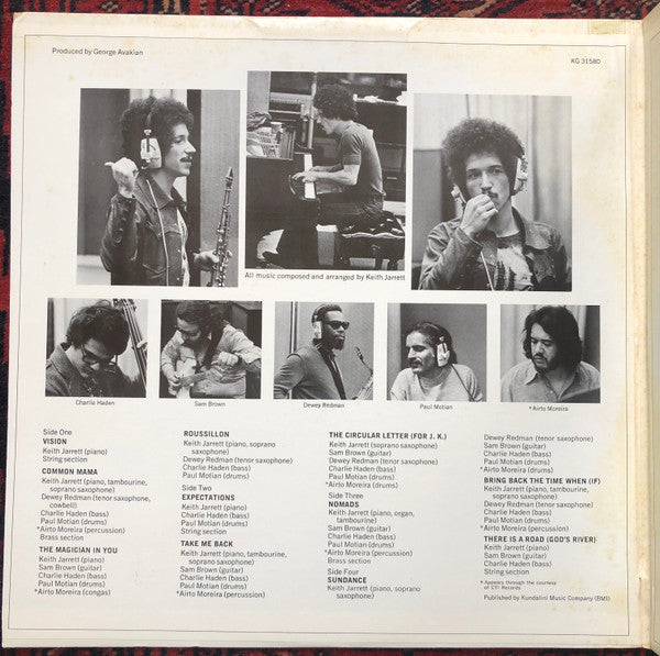 Keith Jarrett : Expectations (2xLP, Album, Pit)