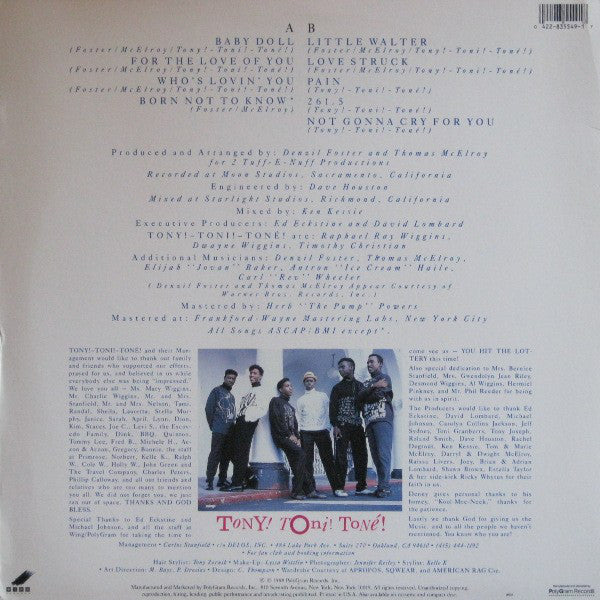 Tony! Toni! Toné! : Who? (LP, Album)