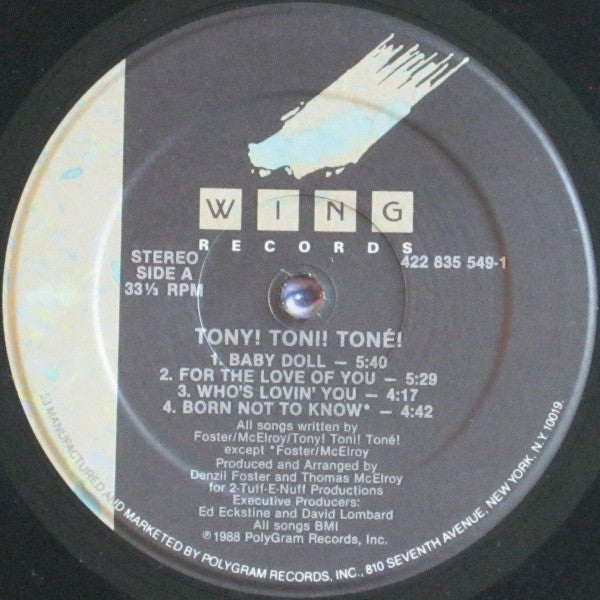 Tony! Toni! Toné! : Who? (LP, Album)