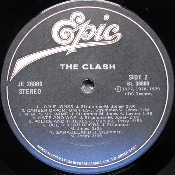 The Clash : The Clash (LP, Album, RE)