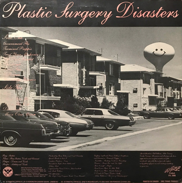 Dead Kennedys : Plastic Surgery Disasters (LP, Album)