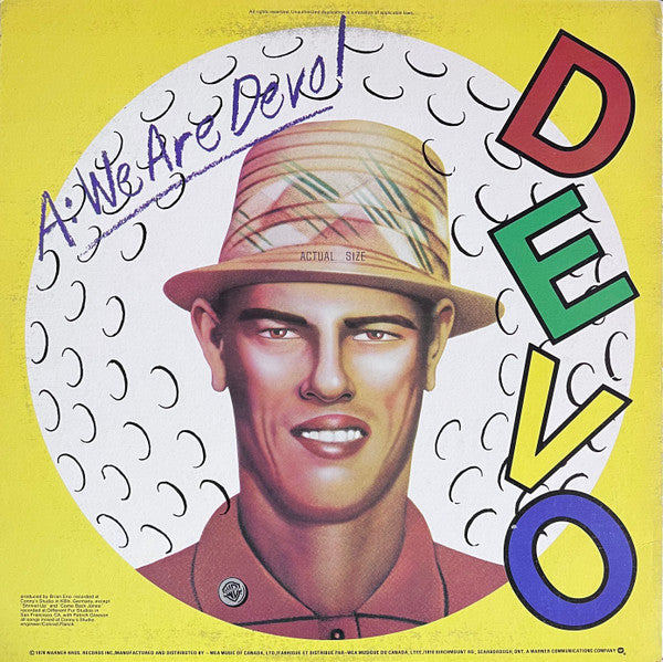 Devo : Q: Are We Not Men? A: We Are Devo! (LP, Album, Mar)