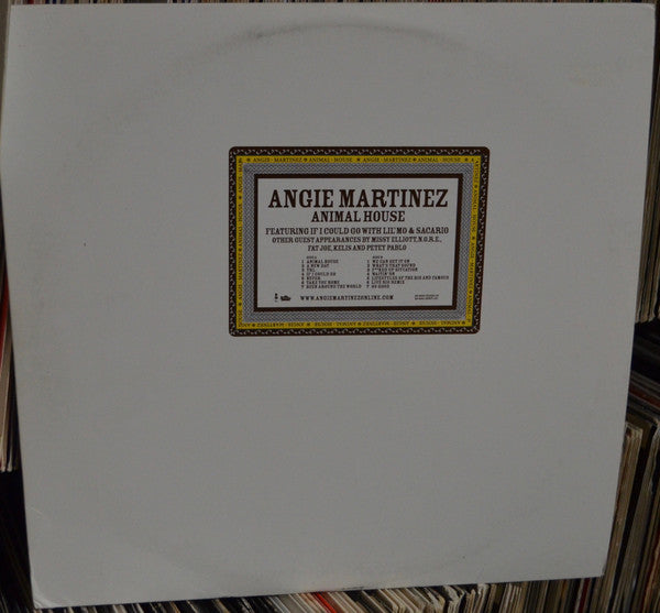 Angie Martinez : Animal House (Clean & Dirty LP) (LP, Album, Promo, Cle + LP, Album, Promo, Dir)