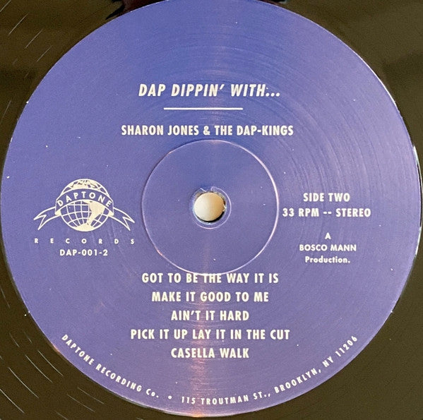 Sharon Jones & The Dap-Kings : Dap-Dippin' With... (LP, Album, RE, RM, GZ )