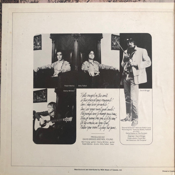 Neil Young With Crazy Horse : Everybody Knows This Is Nowhere (LP, Album, RE, Gat)