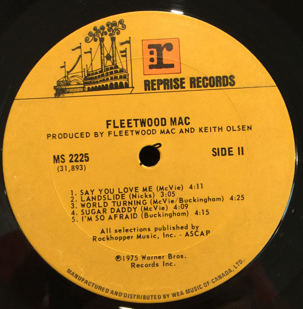 Fleetwood Mac : Fleetwood Mac (LP, Album, Tex)
