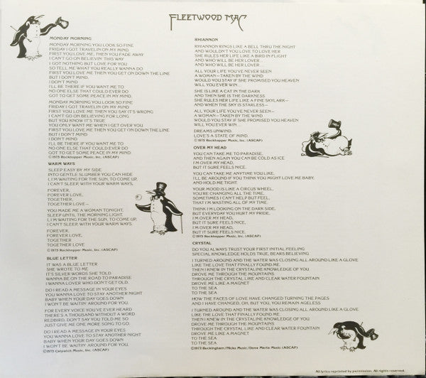 Fleetwood Mac : Fleetwood Mac (LP, Album, Tex)