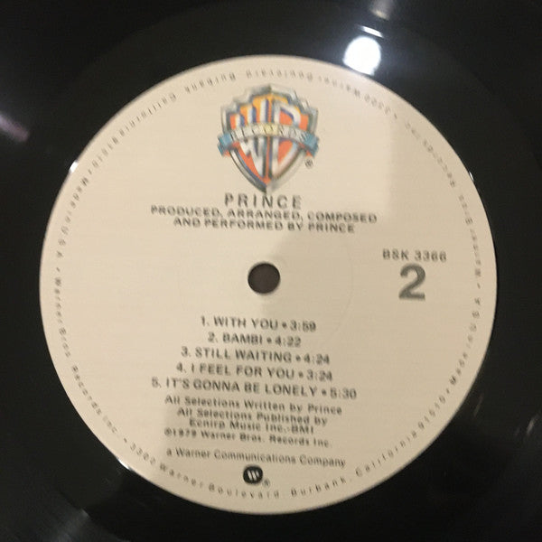 Prince : Prince (LP, Album, Jac)