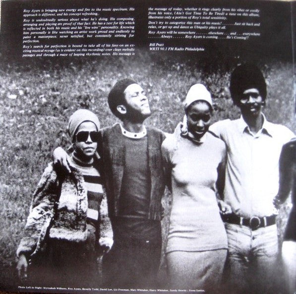 Roy Ayers Ubiquity : He's Coming (LP, Album, RE, Gat)