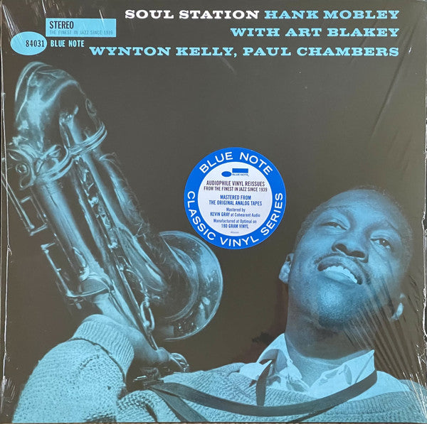 Hank Mobley : Soul Station (LP, Album, RE, 180)