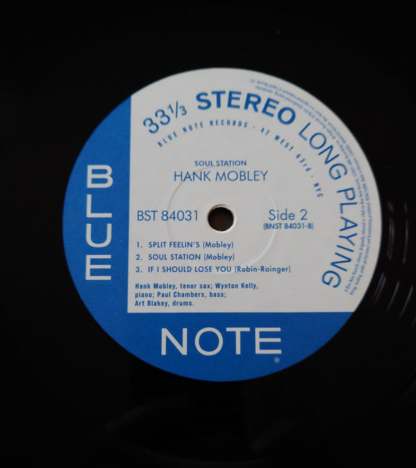 Hank Mobley : Soul Station (LP, Album, RE, 180)