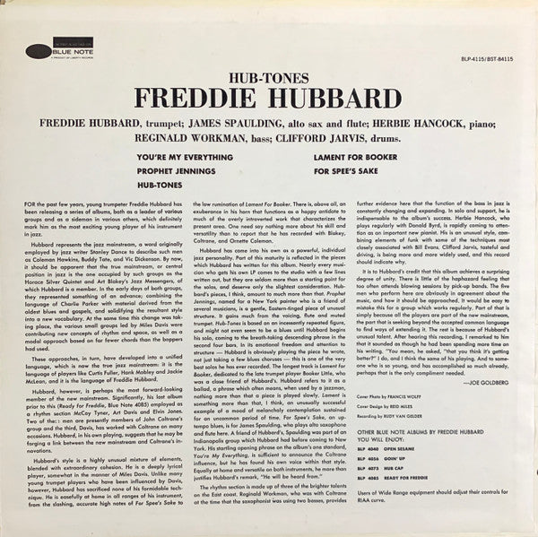 Freddie Hubbard : Hub-Tones (LP, Album, RE)
