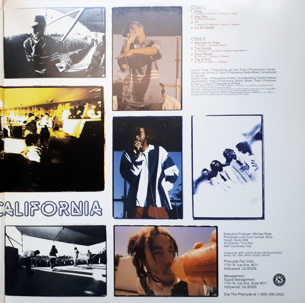 The Pharcyde : LabCabinCalifornia (Clean Version) (LP, Blu + LP, Red + Album, Promo, Gat)