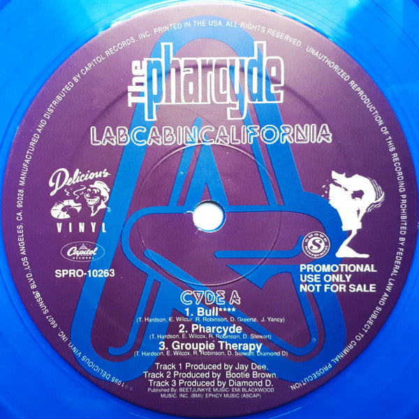 The Pharcyde : LabCabinCalifornia (Clean Version) (LP, Blu + LP, Red + Album, Promo, Gat)
