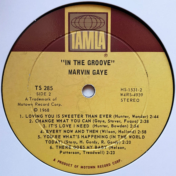Marvin Gaye : In The Groove (LP, Album, Ind)
