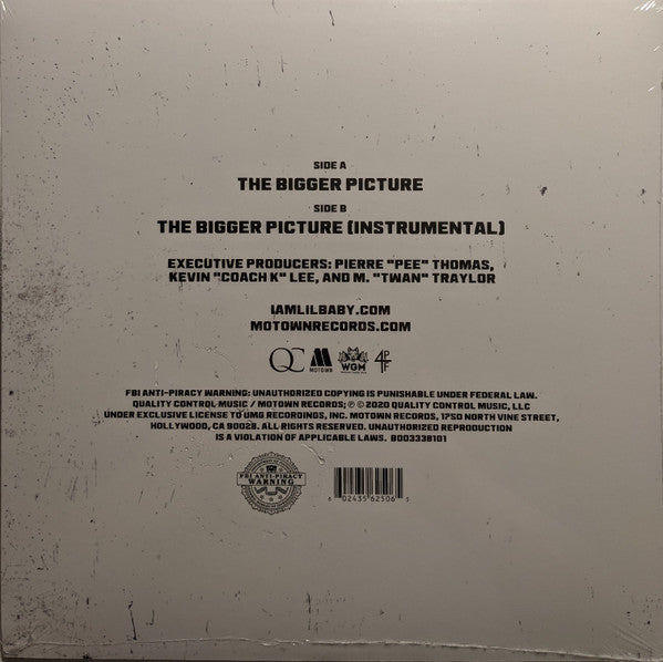 Lil Baby : The Bigger Picture (12", Single)