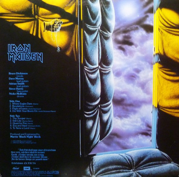 Iron Maiden : Piece Of Mind (LP, Album)