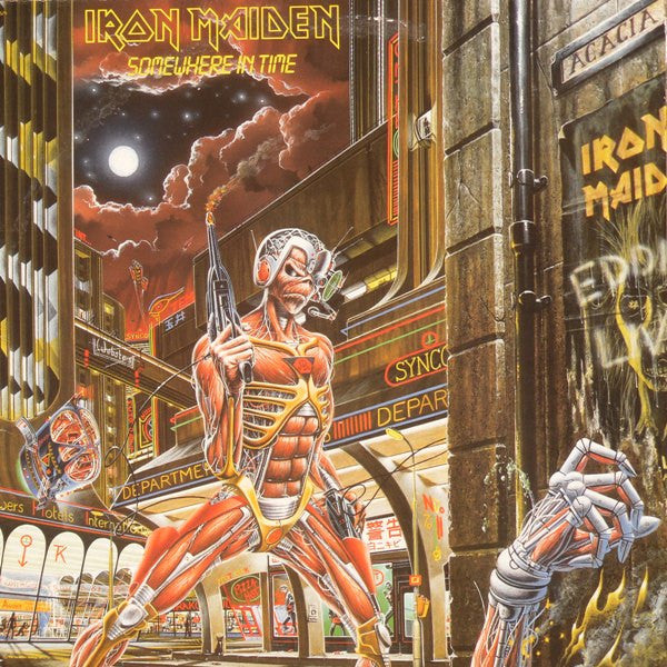 Iron Maiden : Somewhere In Time (LP, Album)