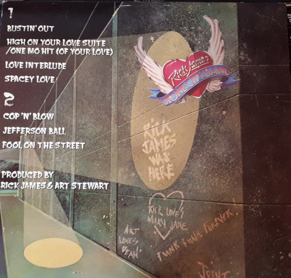 Rick James : Bustin' Out Of L Seven (LP, Album)