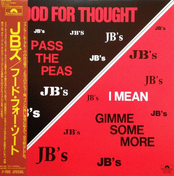 The J.B.'s : Food For Thought (LP, Album, RE)