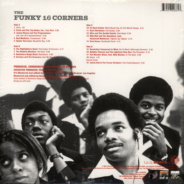 Various : The Funky 16 Corners (2xLP, Comp, Gat)