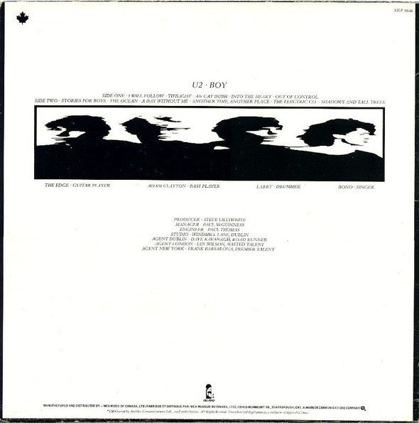 U2 : Boy (LP, Album, Qua)