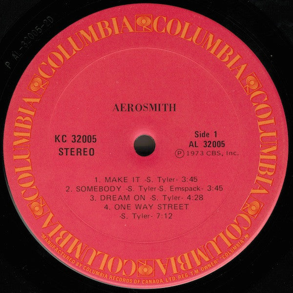 Aerosmith : Aerosmith (LP, Album, M/Print)
