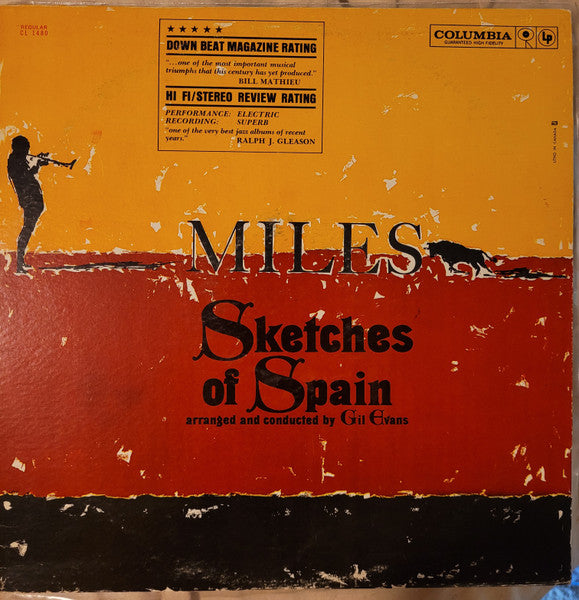 Miles Davis : Sketches Of Spain (LP, Album, Mono)
