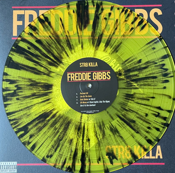Freddie Gibbs : Str8 Killa (12", EP, Club, RE, Yel)