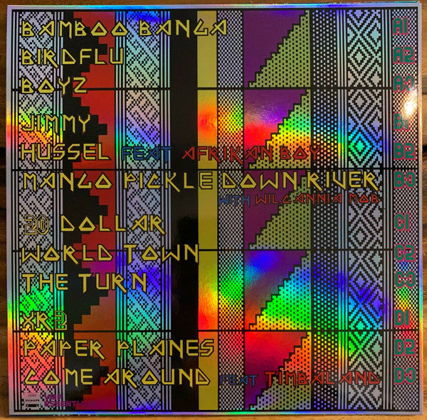 M.I.A. (2) : Kala (12", Pur + 12", Gre + Album, Club, RE, RM, Hal)