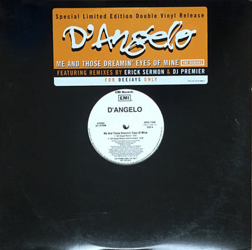 D'Angelo : Me And Those Dreamin' Eyes Of Mine (The Remixes) (2x12", Promo)