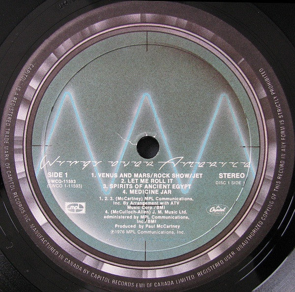 Wings (2) : Wings Over America (3xLP, Album, Gat)