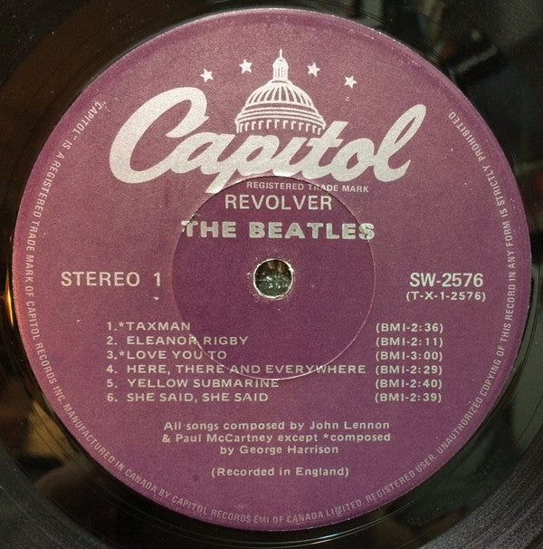 The Beatles : Revolver (LP, Album, RE, 2nd)