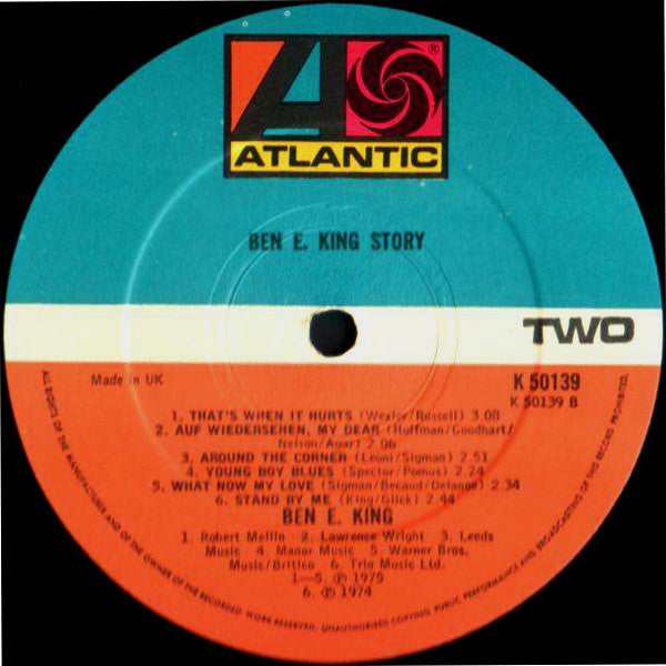 Ben E. King : The Ben E. King Story (LP, Album, Comp)