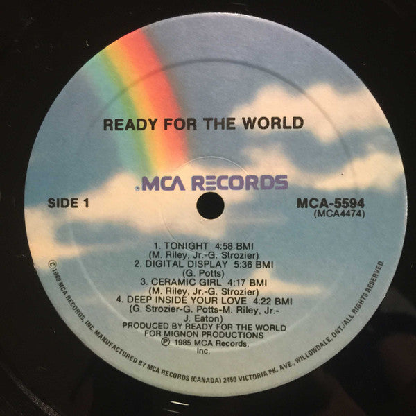 Ready For The World : Ready For The World (LP, Album)