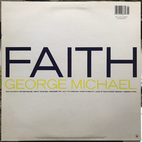George Michael : Faith (LP, Album)