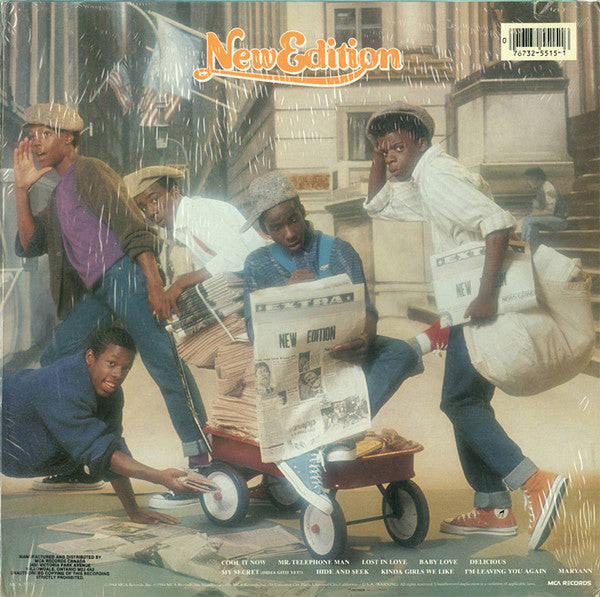 New Edition : New Edition (LP, Album)