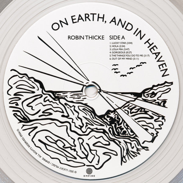 Robin Thicke : On Earth, And In Heaven (LP, Album, Cle)